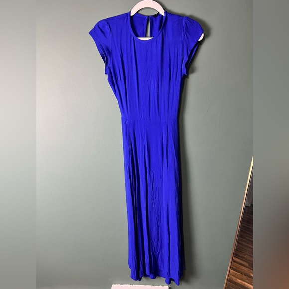 Blue midi-dress - Picture 3 of 3